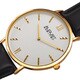 August Steiner Men's Classic Japanese Quartz Leather Strap Watch