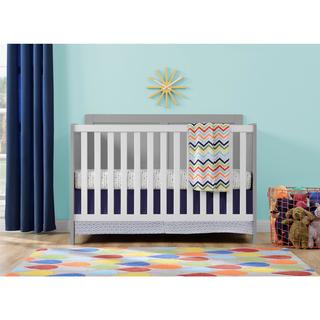 Altra Willow Lake Grey and White Crib by Cosco