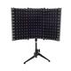 Pyle PSMRS08 Compact Microphone Isolation Shield/ Studio Mic Sound Dampening Foam Reflector
