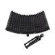 Pyle PSMRS08 Compact Microphone Isolation Shield/ Studio Mic Sound Dampening Foam Reflector