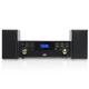 Pyle PPTCM80BT-V Vintage Retro Classic Style Bluetooth Turntable Speaker System with Vinyl/ MP3 Recording Ability