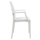 Mace White Armchair (Set of 2)