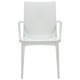 Mace White Armchair (Set of 2)