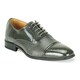 Giorgio Venturi Men's Black and Grey Oxford Shoes