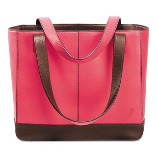 Pink,Leather Tote Bags - Overstock.com Shopping - The Best Prices ...