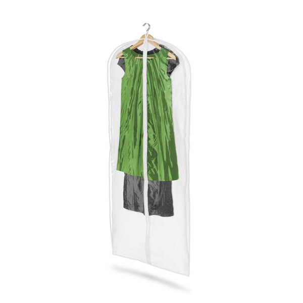 Honey Can Do Clear Peva Dress Bag  2-pack