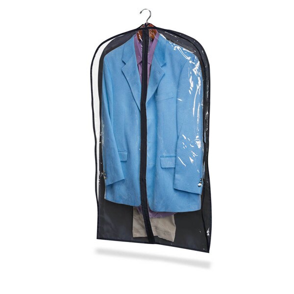 Honey Can Do Black Suit Bag (2-pack)