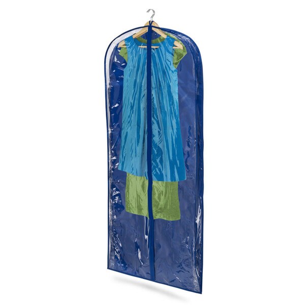 Honey Can Do Navy Dress Bag 2-pack