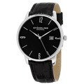 Stuhrling Original Men's Ascot Quartz Leather Strap Watch