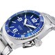 Stuhrling Original Men's Swiss Quartz Regatta DSV Stainless Steel Bracelet Watch