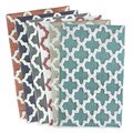 Jessica Simpson Quatrefoil 21 x 34 Bath Rug