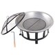 Phat Tommy 24" Stainless Steel Fire Pit and Grille