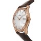 Eterna Men's 7630.69.10.1185 'Vaughan' Silver Dial Brown Leather Strap Rose Gold Big Date Swiss Automatic Watch