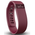 Fitbit Charge Burgundy Wireless Activity Tracker and Sleep Large Wristband