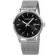 Akribos XXIV Men's Japanese Quartz Stainless Steel Mesh Bracelet Watch