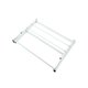 StorageManiac White Folding Clothes Drying Rack