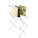 StorageManiac White Folding Clothes Drying Rack