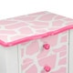 Teamson Kids - Fashion Prints Jewelry Armoire - Giraffe (Baby Pink / White)