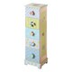 Fantasy Fields - Crackled Rose 5 Drawer Cabinet