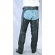 Men's Motorcycle Leather Chaps 2XL  (As Is Item)