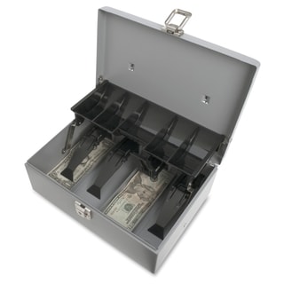 Sparco 5-Compartment Tray Cash Box - (1/Each)