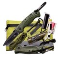 Elk Ridge Green Survival Kit 5-inch x 4.25
