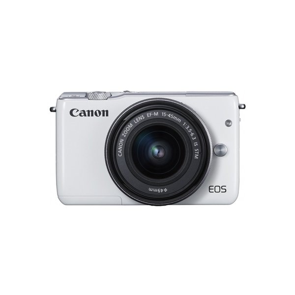 Canon EOS M10 EF-M 15-45mm f/3.5-6.3 IS STM Kit White