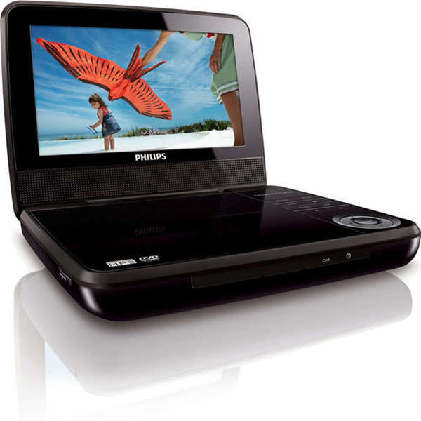 Philips PET741 Portable DVD Player 7-inch Display (Refurbished)