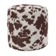 Brown Cow Udder Madness Pouf Ottoman