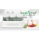 NutriChef PKYM18  White Electronic Yogurt Maker with Six (6) Glass Jars