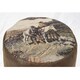 Cowboy Tapestry Pouf Ottoman