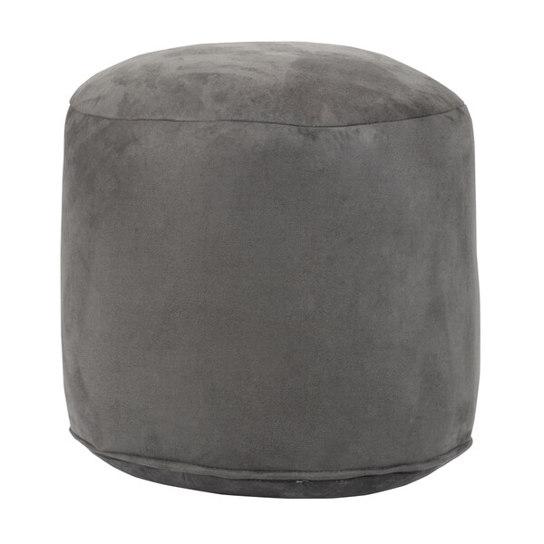 Grey Pouf Ottoman