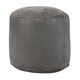 Grey Pouf Ottoman