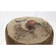 Stone Deer Tapestry Pouf Ottoman