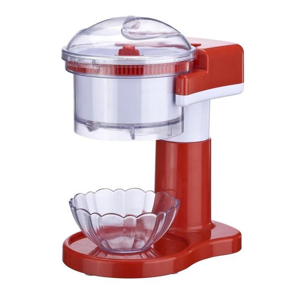 NutriChef PKIS11 Red Electric Ice Shaver/Snow Cone Machine/Shaved Ice Maker