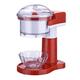 NutriChef PKIS11 Red Electric Ice Shaver/Snow Cone Machine/Shaved Ice Maker
