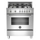 Bertazzoni Professional Series 4 burner 30-inch Gas Range with LP conversion kit included