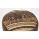 Wild Horses Tapestry Pouf Ottoman