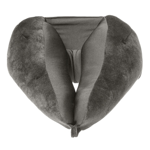 Fly Right Grey Travel Pillow - Best U Shaped Neck Support Pillow