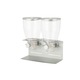 Commercial Plus Double Canister Dispenser , silver