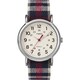 Timex Unisex TW2P896009J Weekender Red Plaid Nylon Slip-Thru Strap Watch