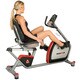 IRONMAN H-Class 410 Smart Technology Recumbent Bike with Bluetooth IRONSTRONG Apps and Air Soft Seat