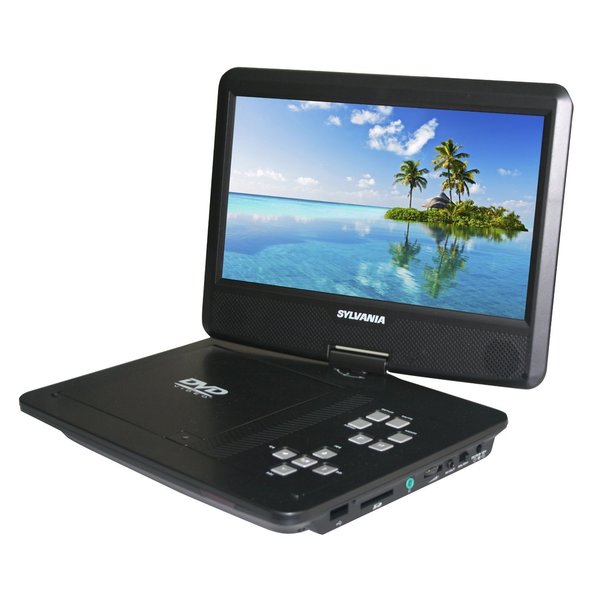 Sylvania Portable DVD Player 10-inch Display (Refurbished)