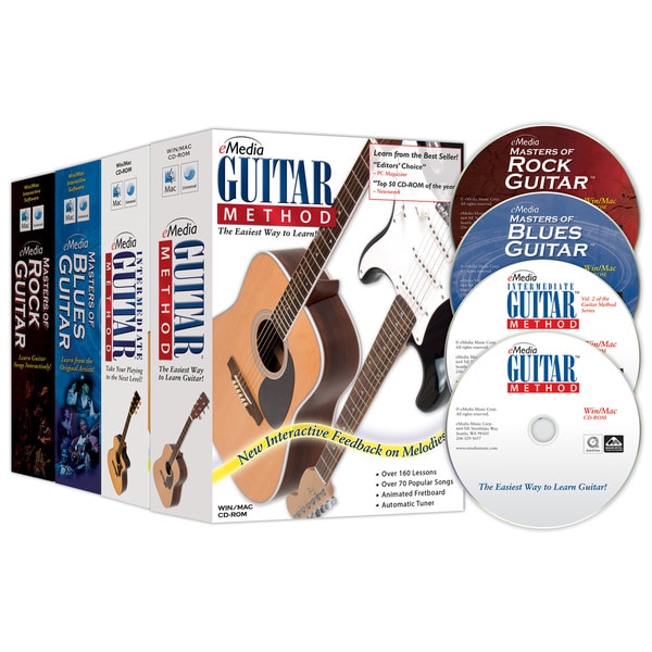 Emedia Guitar Collection 4 Volume Set