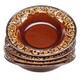 Certified International - Solstice Brown 9" Soup/Pasta Bowls (Set of 4)