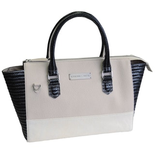 prada saffiano mens bag - White Leather Bags - Overstock.com Shopping - The Best Prices Online