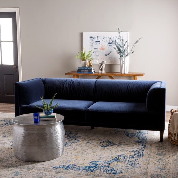 Nimbus Velvet Navy Sofa 17886025 Shopping Great Deals on I Love Living Sofas