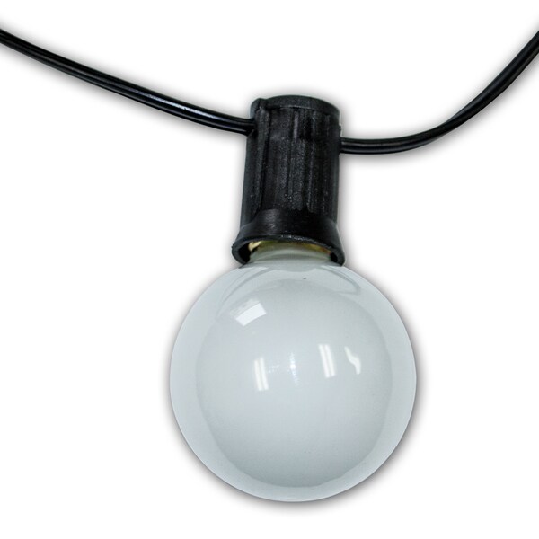 25-foot Savannah Amber Clear Bulb Light Strand