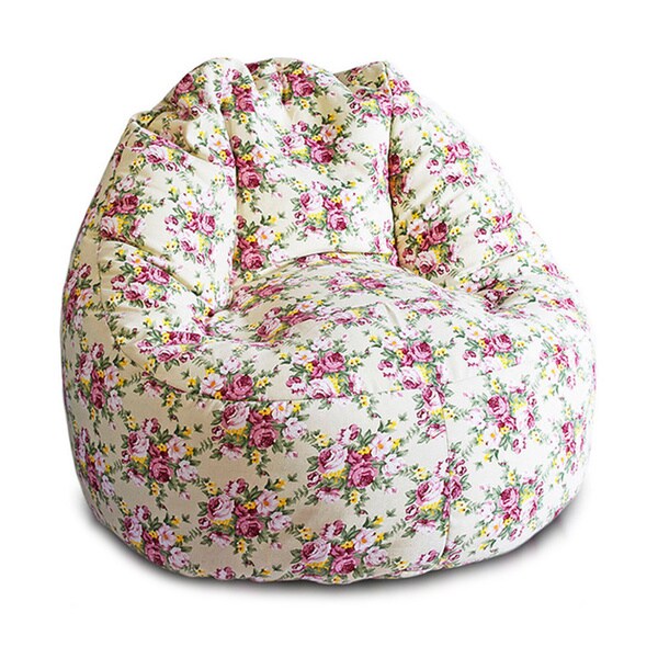 Glamour Premium 'Cotton 6' Large Bean Bag Chair