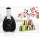 NutriChef PKELS80 2-in-1 Dessert Maker plus Salad Maker/ Soft Serve Food Blender